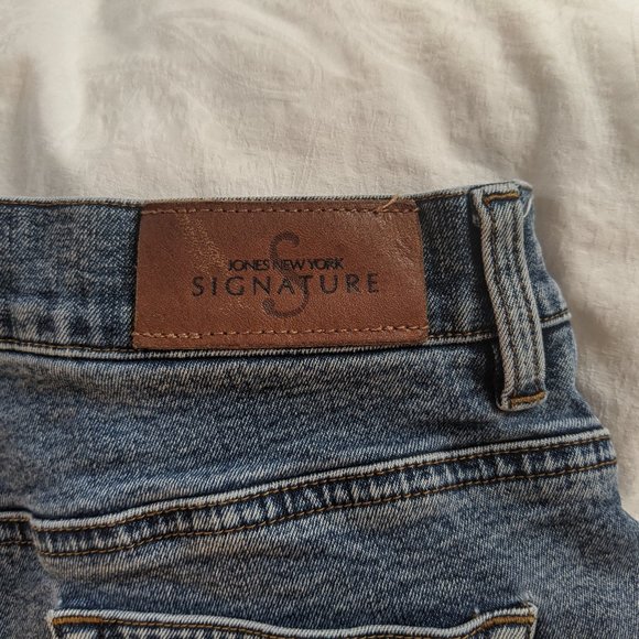 High-rise Real Denim Jean SIGNATURE Jones New York - Picture 3 of 3